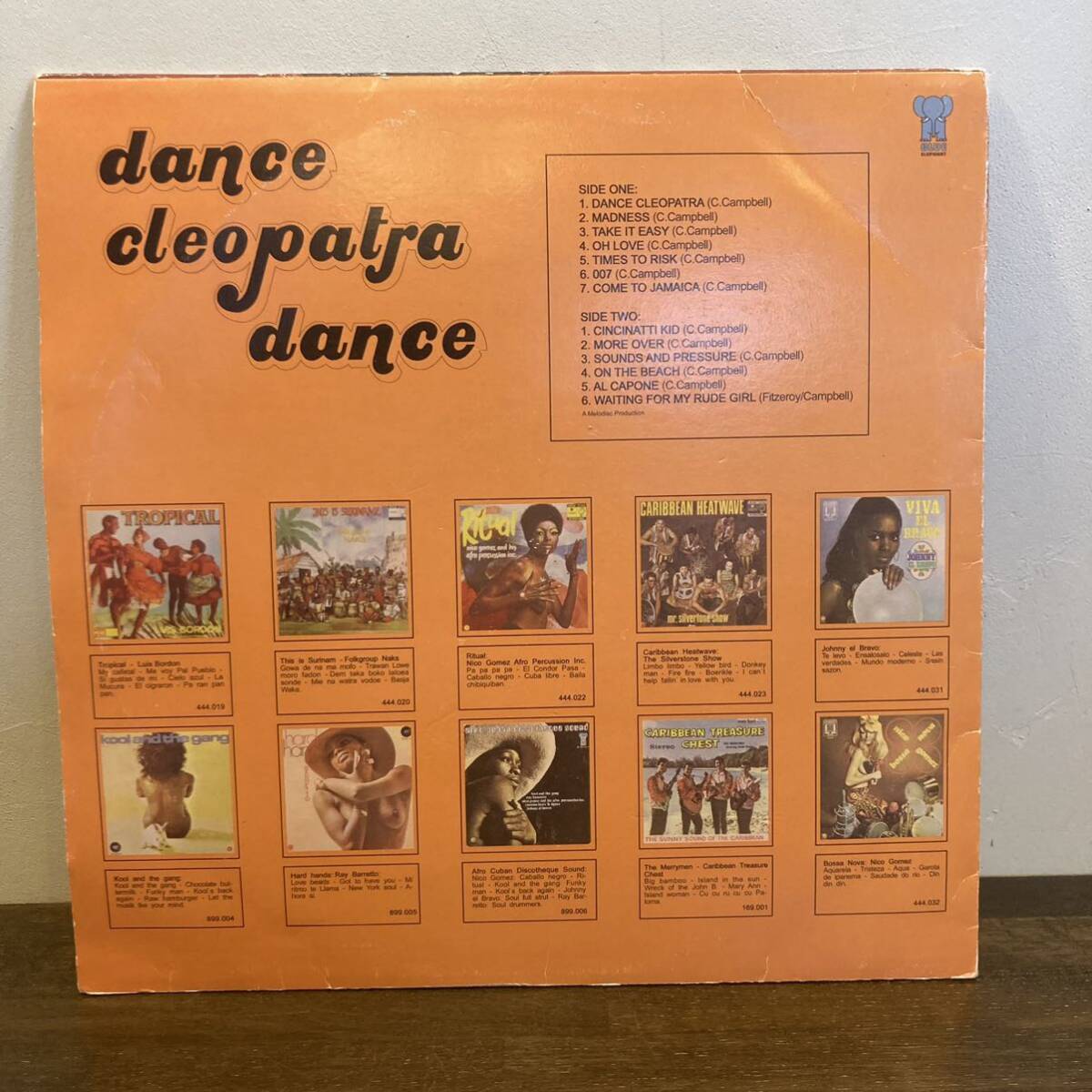 【LP 】Prince Buster / Dance Cleopatra Dance プリンスバスター ダンスクレオパトラ レコード の画像2