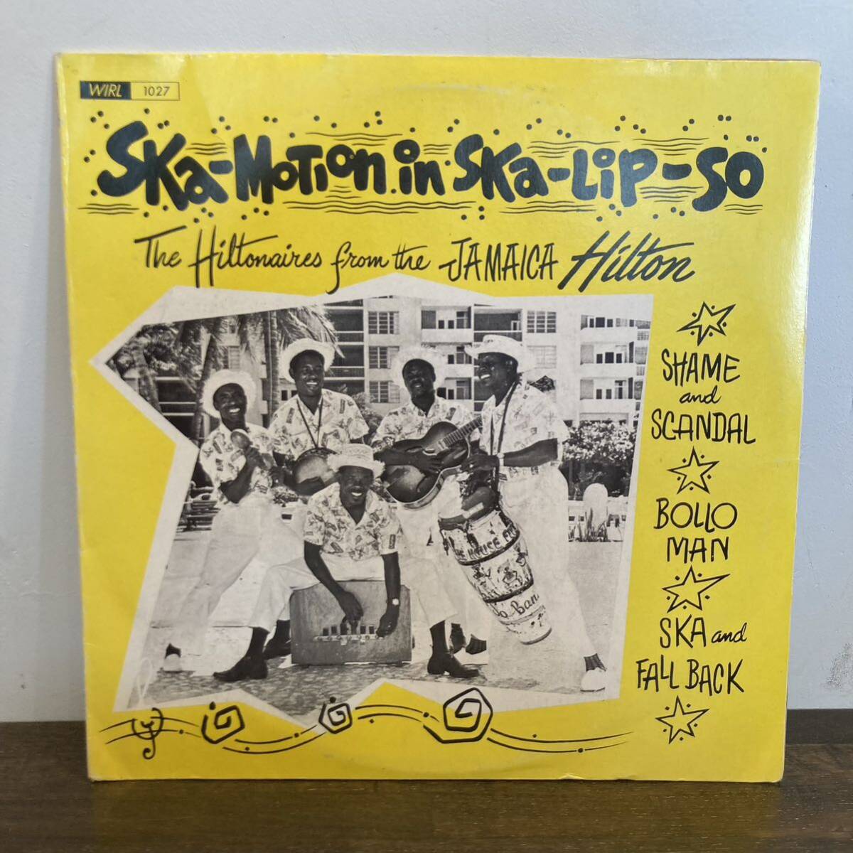 【LP 】The Hiltonaires / Ska-Motion In Ska-lip-soの画像1