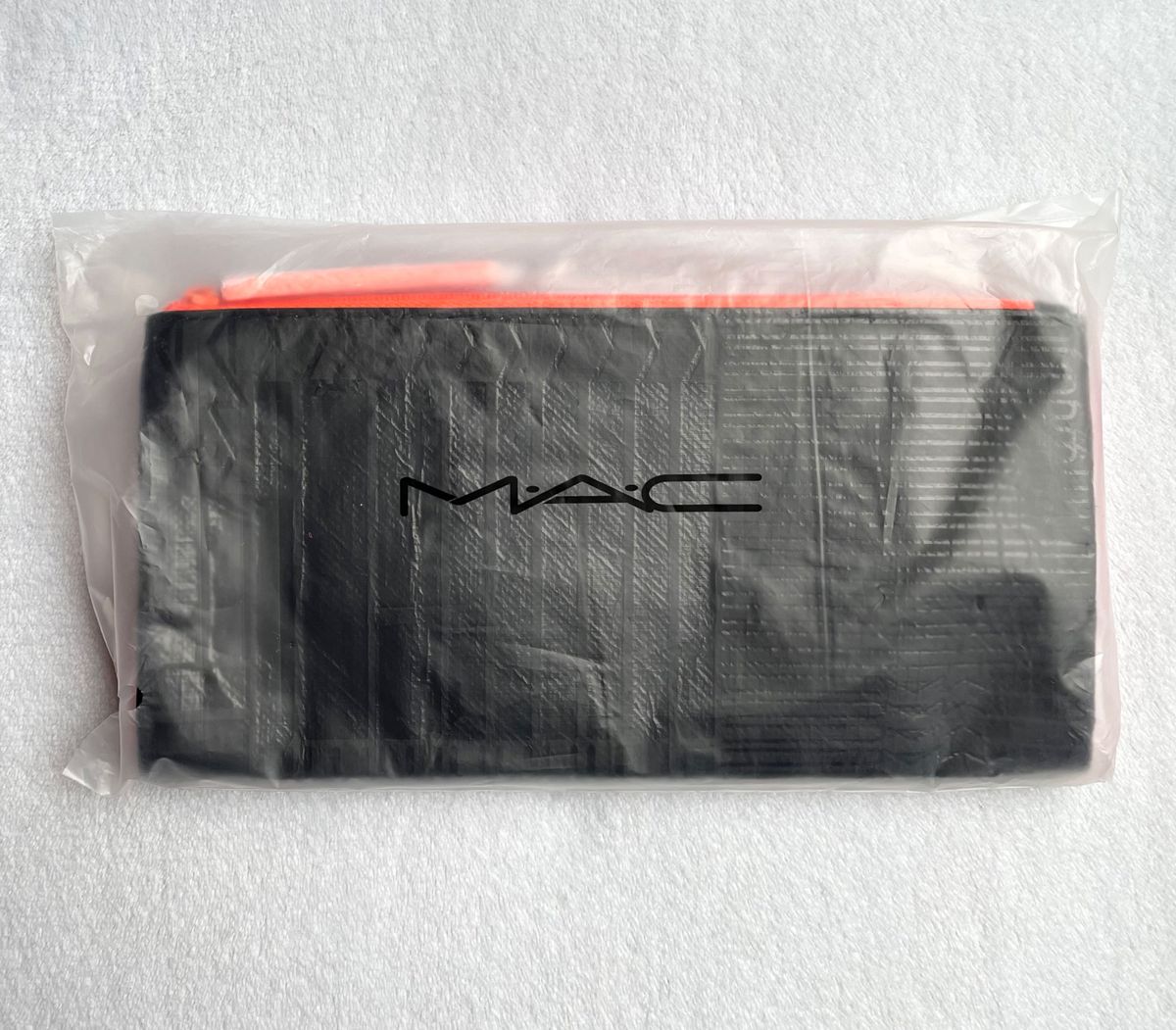 MAC マック メッシュ ポーチ ケース メイク コスメ ブラシ 収納 ノベルティ 限定非売品 ブラック ピンク オレンジ 新品