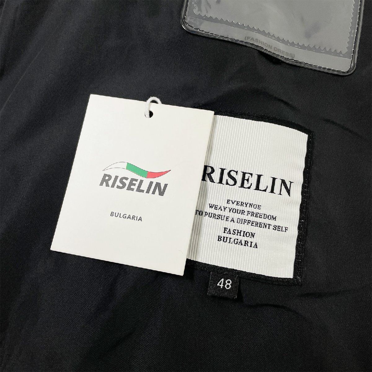 絶賛ヨーロッパ製※定価10万◆ブルガリア発※RISELIN 毛皮コート 豪華ミンク/カシミヤ混 厚手 防寒 暖かい ふわふわ ジャケット メンズ L_画像9