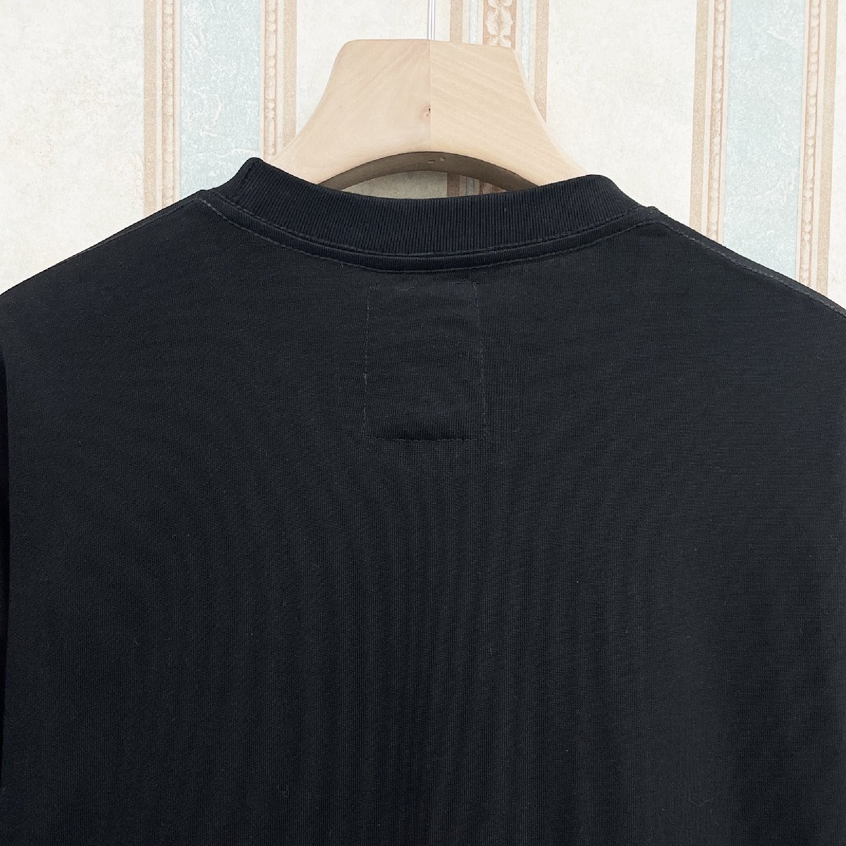 逸品 定価2万 FRANKLIN MUSK・アメリカ・ニューヨーク発 半袖Tシャツ 上質 個性 英字柄 アメカジ トップス 日常 ユニセックス サイズ2_画像7