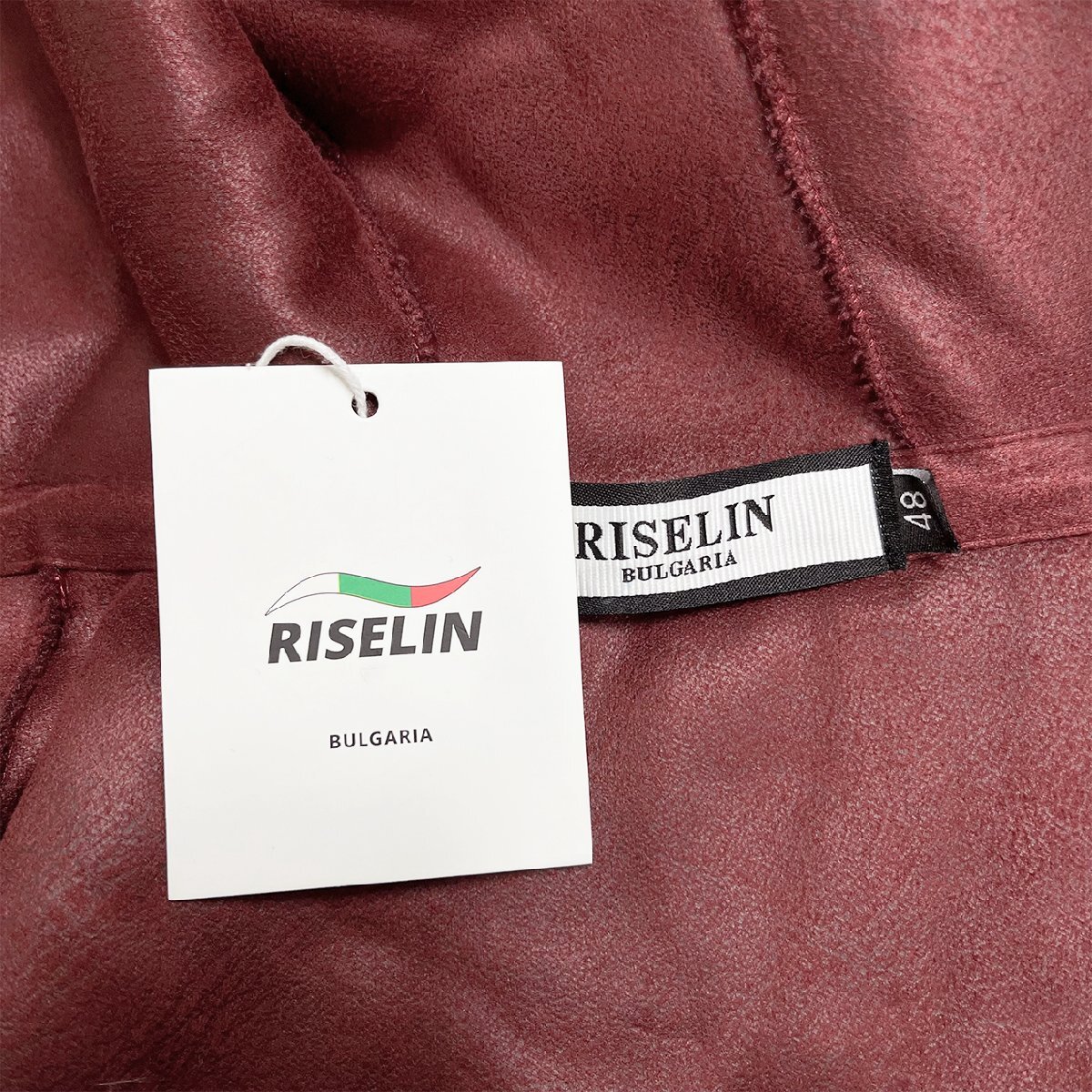 最高級ヨーロッパ製※定価12万◆ブルガリア発※RISELIN 豪華ミンク/カシミヤ混・毛皮ファーコート レア 厚手 暖かい 艶 レディース 2XL/52_画像9