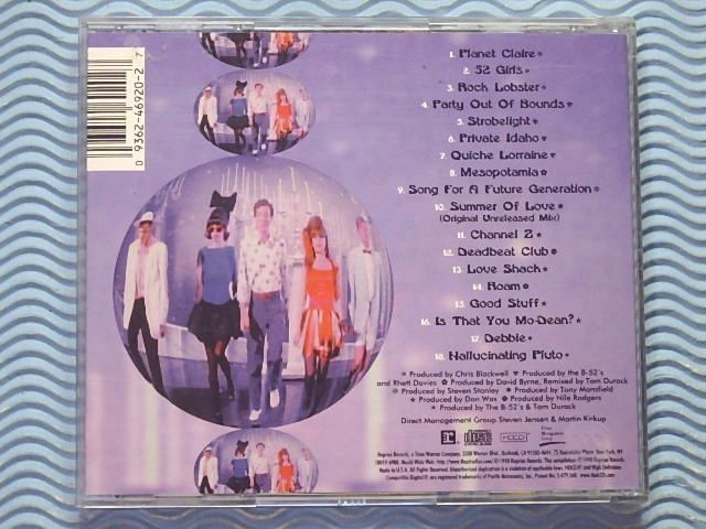 [輸入盤]The B-52's「タイム・カプセル～ベスト・オブ・B-52’s/Time Capsule: Songs for a Future Generation/B-52s/HDCD/全18曲収録_画像2