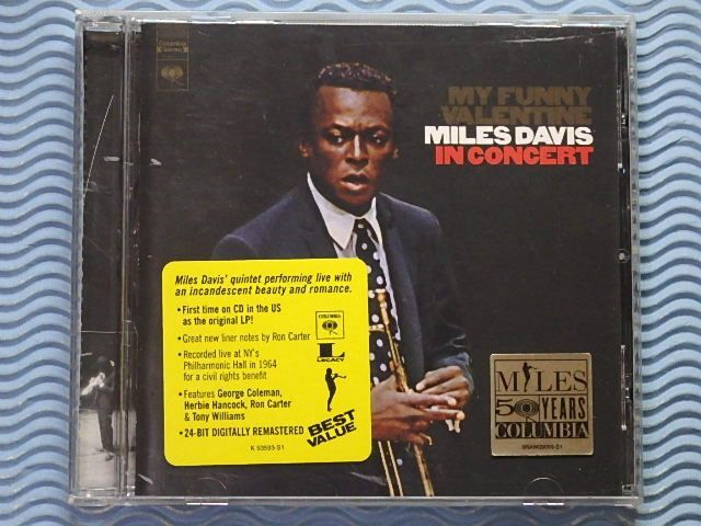 [輸入盤]マイルス・デイヴィス「マイ・ファニー・ヴァレンタイン/My Funny Valentine」Miles Davis/デイビス/リマスター/名盤_画像1