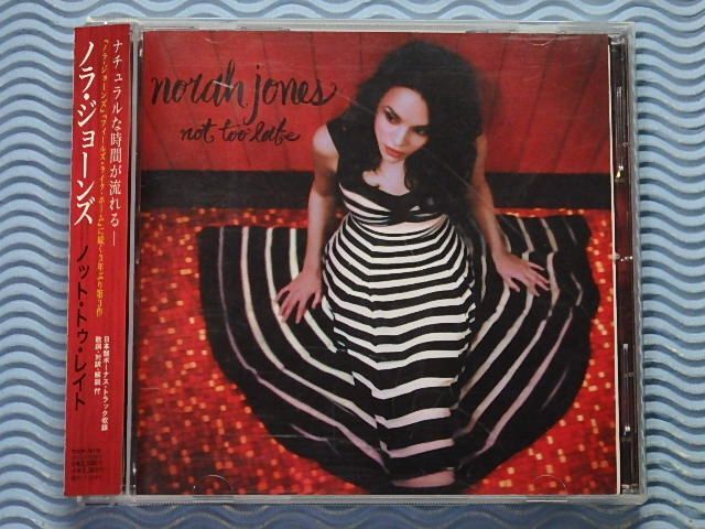 [国内盤]ノラ・ジョーンズ「ノット・トゥ・レイト(+1)/Not Too Late」Norah Jones/2007年/3rdアルバム/名盤/良品_画像1