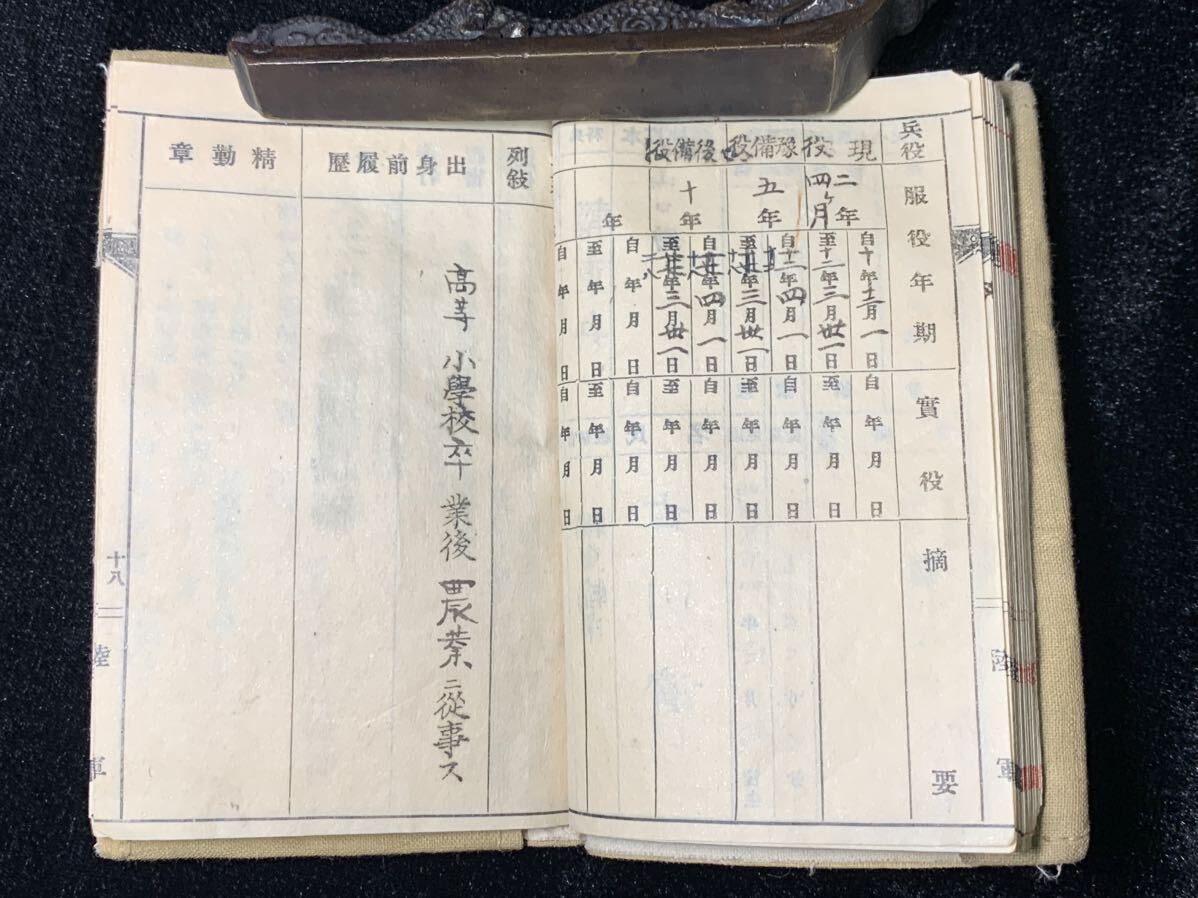 攸67b） 軍隊　まとめ　軍隊手帳　奉公袋　貴重品袋　旧日本軍　（0329R0603082）_画像7