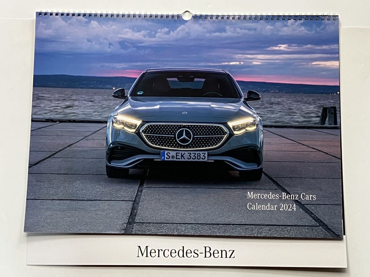 メルセデスベンツ・Mercedes-Benz Cars・2024年　壁掛け大判カレンダー ☆非売品！_画像1