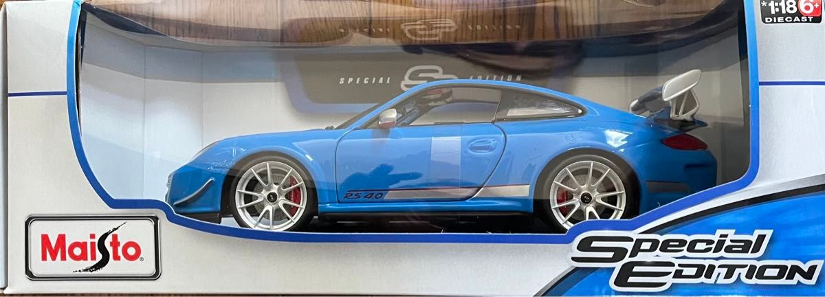 マイスト1/18  Porsche 911 GT3 RS 4.0 Blue