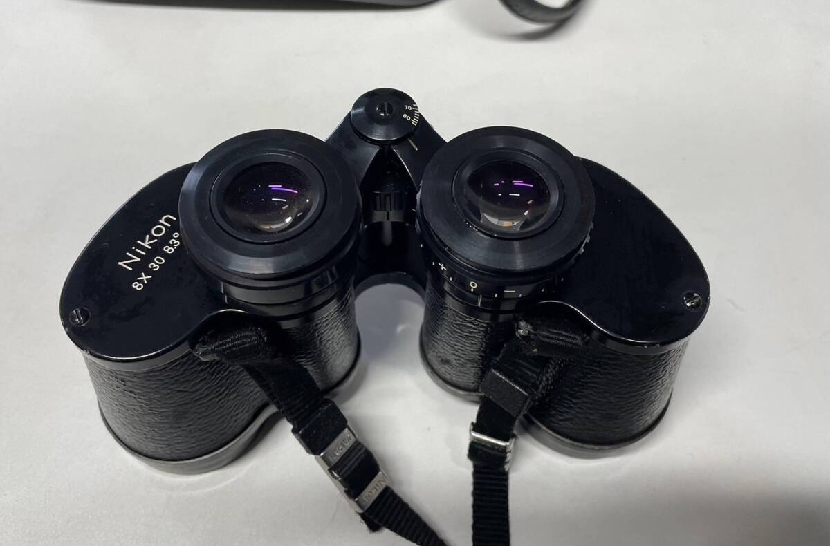 中古品　ニコン Nikon 8×30 8.3° WF 双眼鏡　ケース付き_画像4