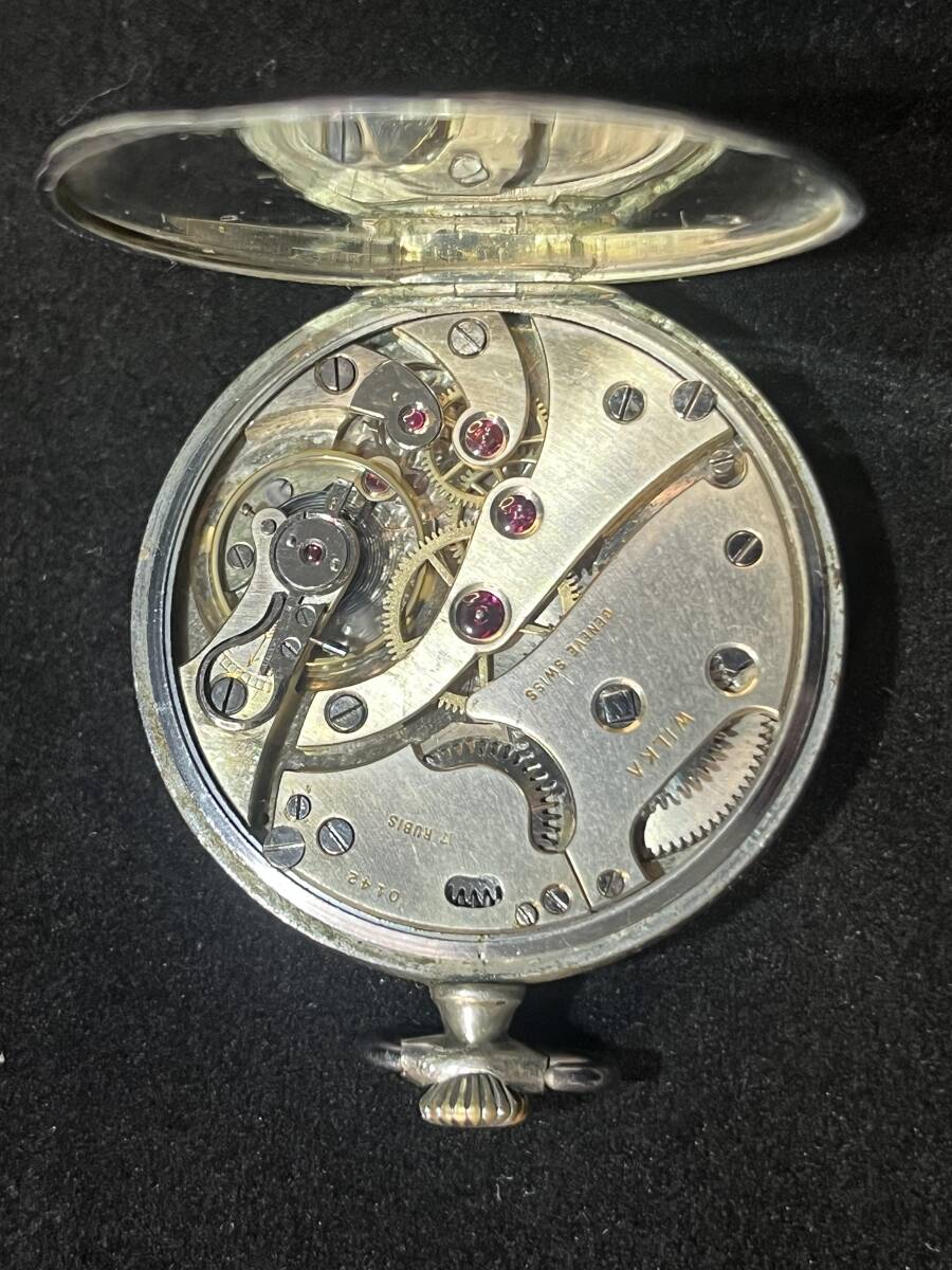 WILKA ウィルカ CHRONOMETRE クロノメーター 懐中時計 手巻き W１２の画像9