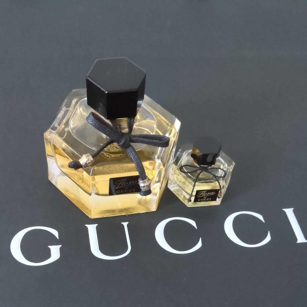 グッチ 香水 GUCCI オード パルファム 廃番品 フローラ バイ Flora ほぼ未使用 箱無 大小 セット 50 5 ml