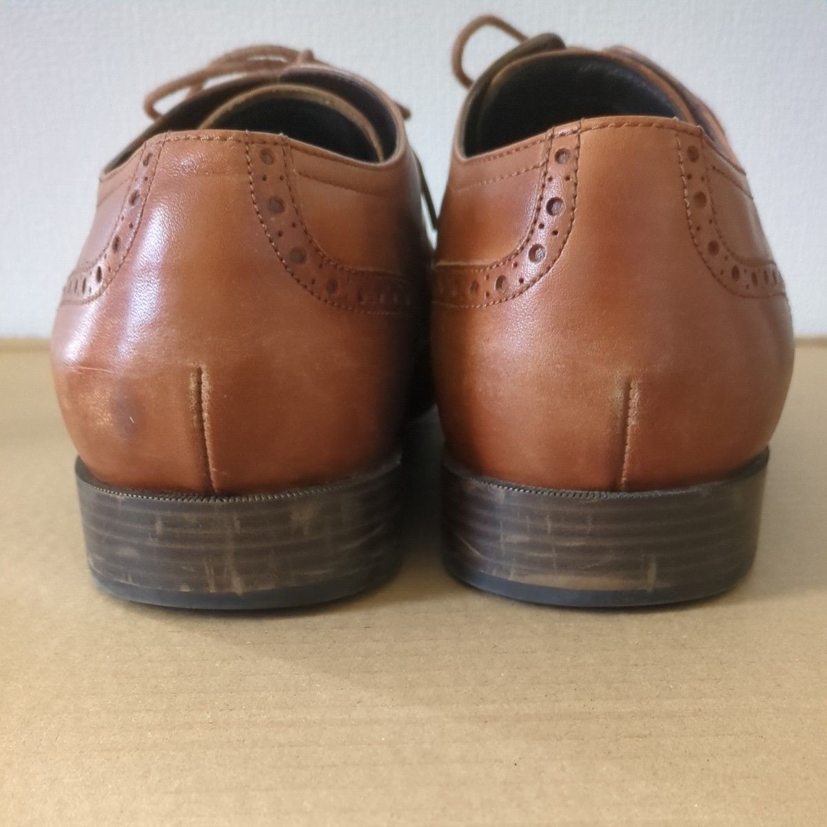 Cole Haan コールハーン ビジネス シューズ 革靴 クツ ブラウン 美品 純正 クリーナー 10 1/2 28 .5 cm