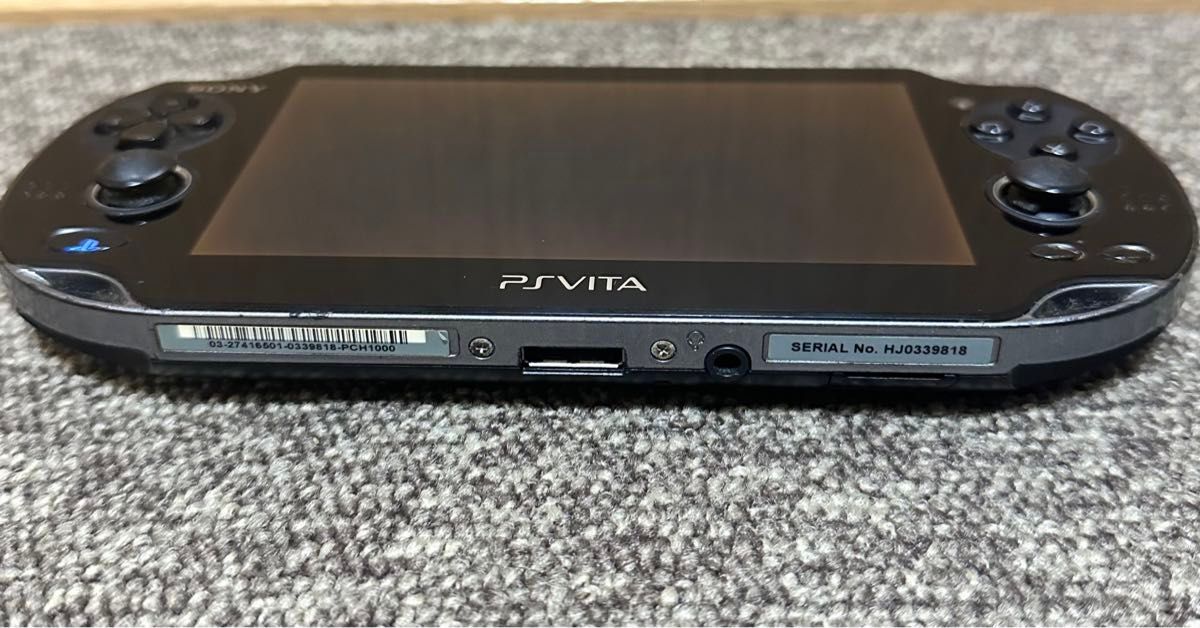 ソニー PSVita Wi-Fiモデル ブラックPCH-1000