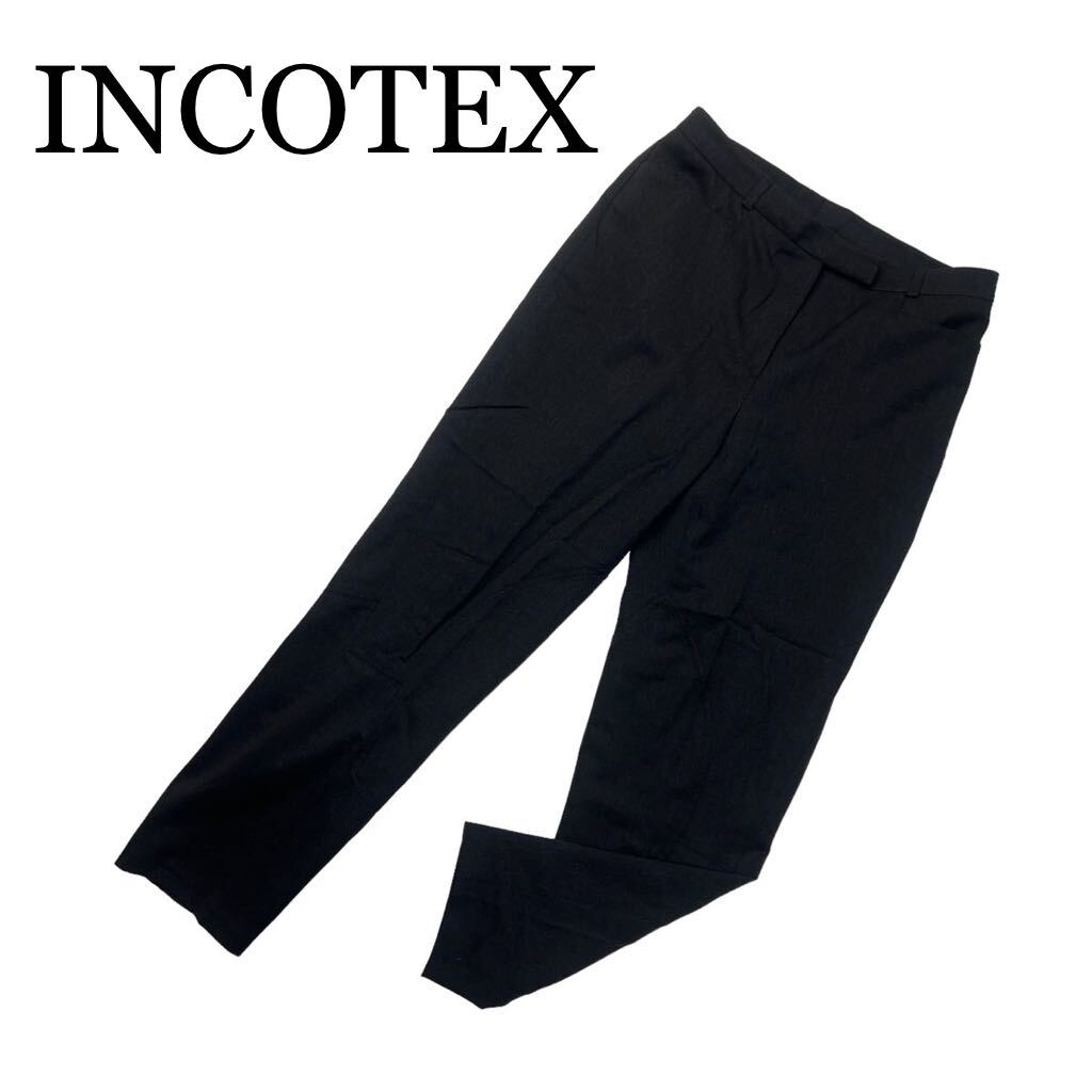 INCOTEX インコテックス パンツ ダークグレー サイズ42_画像1