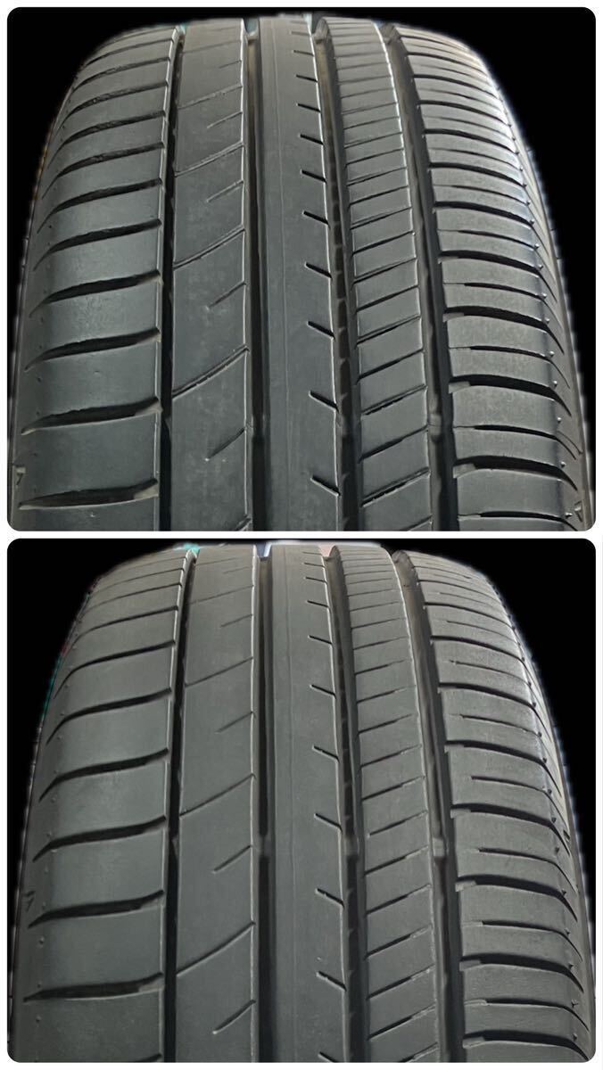 2021年製GOODYEAR付 セレナ 195/65R15 5.5J+45 5穴 PCD114.3 ハブ径66 純正 15インチ アルミ ホイール 5H ピッチ114.3 C24 流用 国産タイヤ_画像2