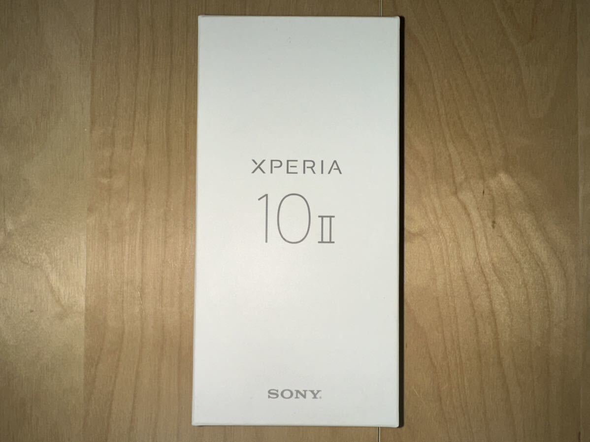 Xperia 10 II ブラック ワイモバイル 新品未使用