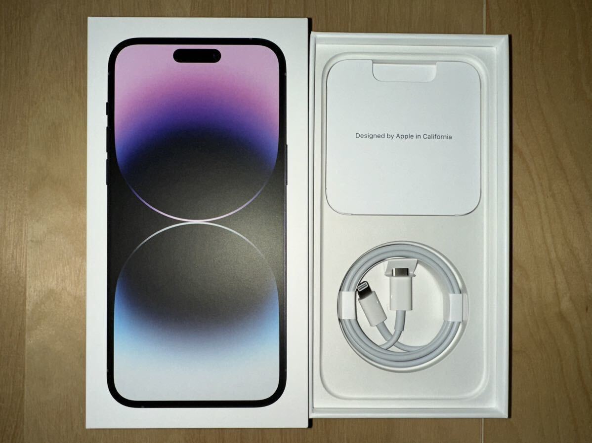 iPhone 14 Pro Max 512GB ディープパープル Apple 国内版SIMフリー AppleCare+ 美品