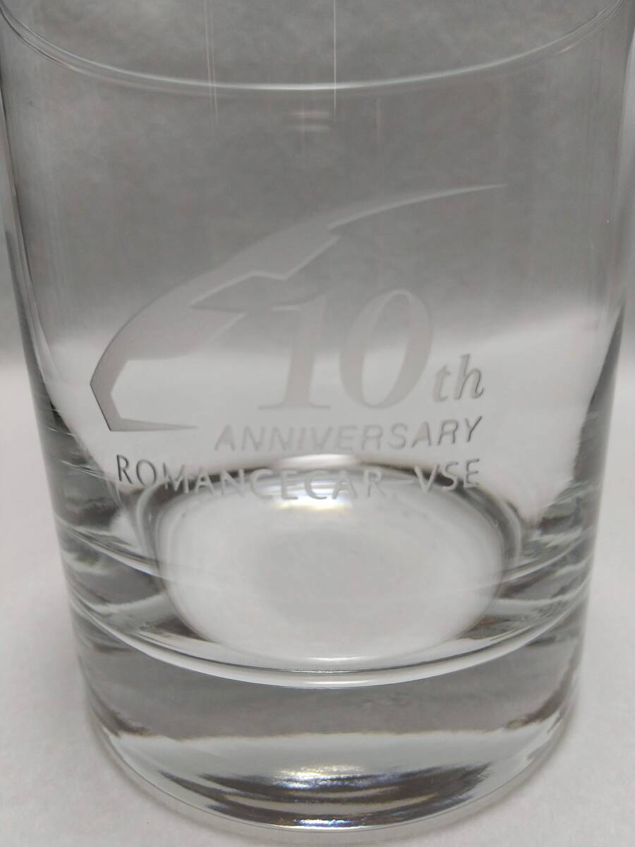 小田急ロマンスカーVSE 10周年記念グラスの画像2