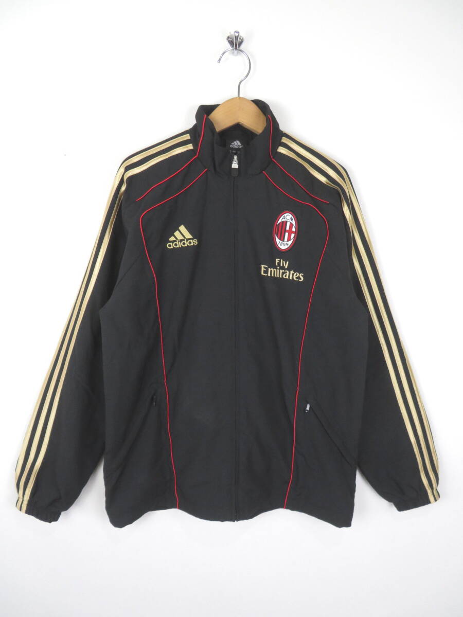 ACミラン アディダス製 ★ トラックジャケット トラックパンツ 上下セット L ★ AC MILAN adidas ジャージ トレーニングウェア メンズ_画像2