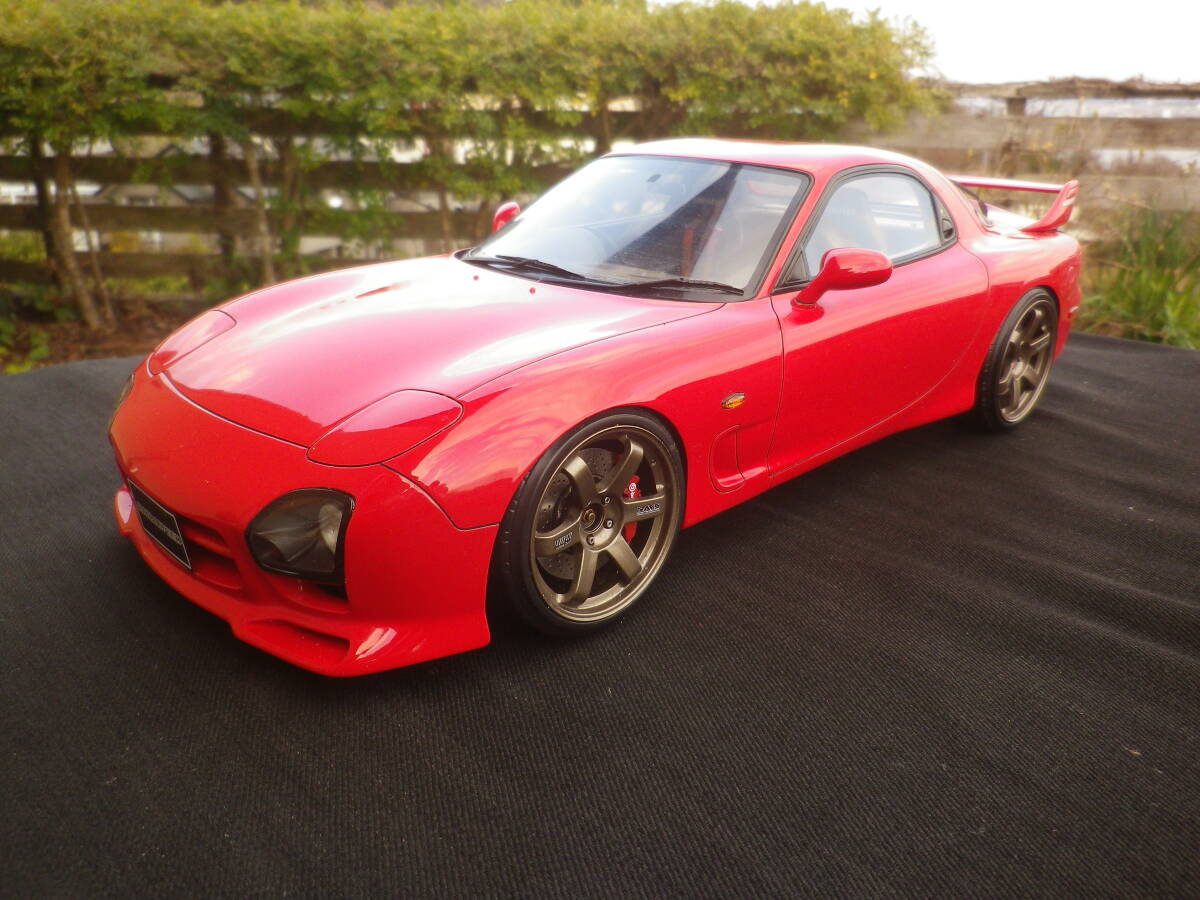 絶版！ IG 1/12 少難 送料無料 Mazda マツダ RX-7 FD3S RX7 マツダスピード Mazda Speed Aspec RED 1835 イグニッションモデル_画像2