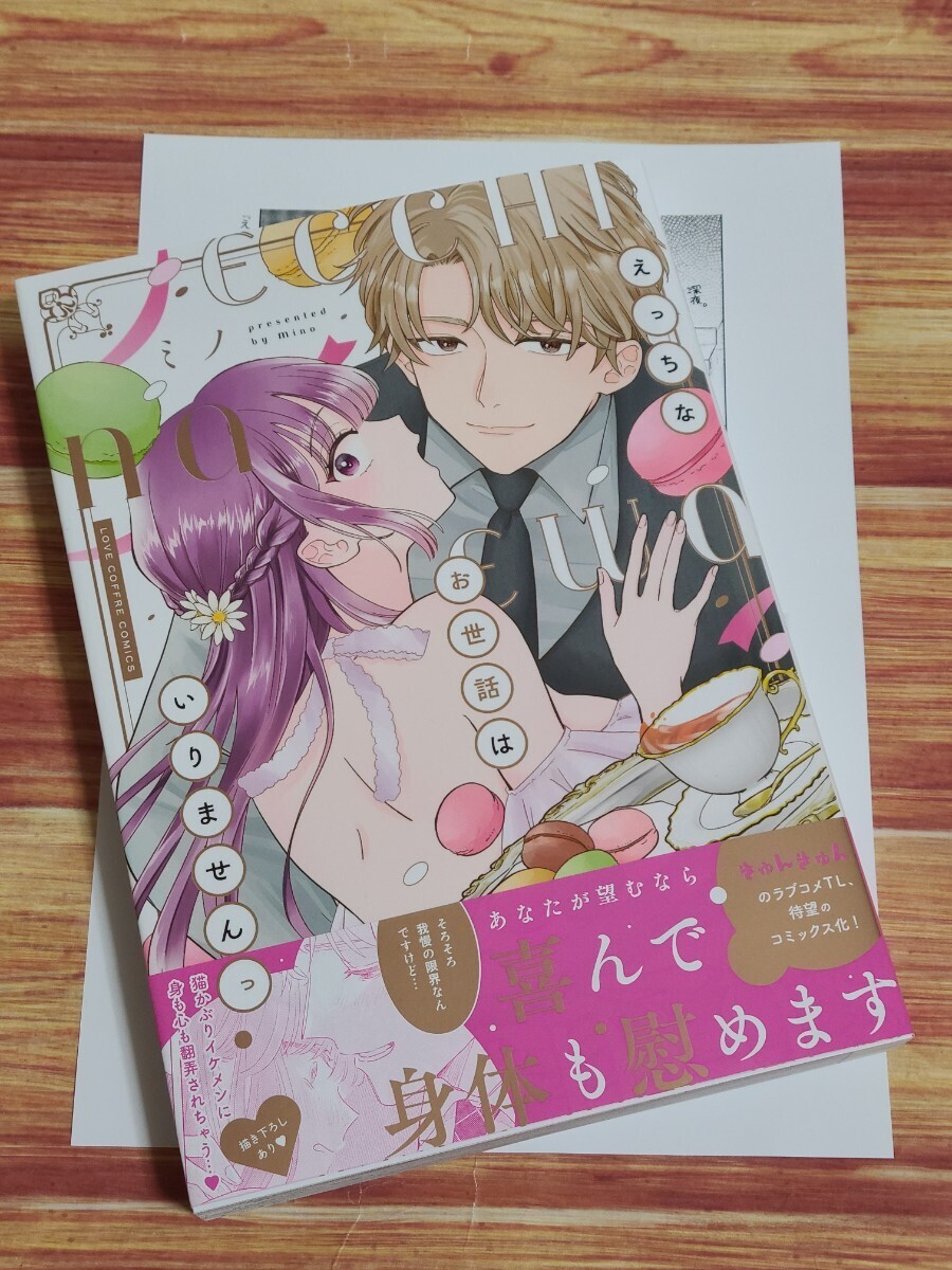 3月新刊TL* えっちなお世話はいりませんっ ミノ 【店舗共通特典ペーパー付！】_画像1