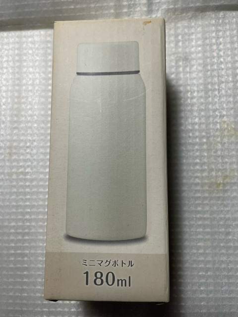 真空断熱ケータイマグ 水筒 まほうびん 保温ボトル 水筒 ステンレス水筒 シンプル 安心 安全 ホワイト_画像2