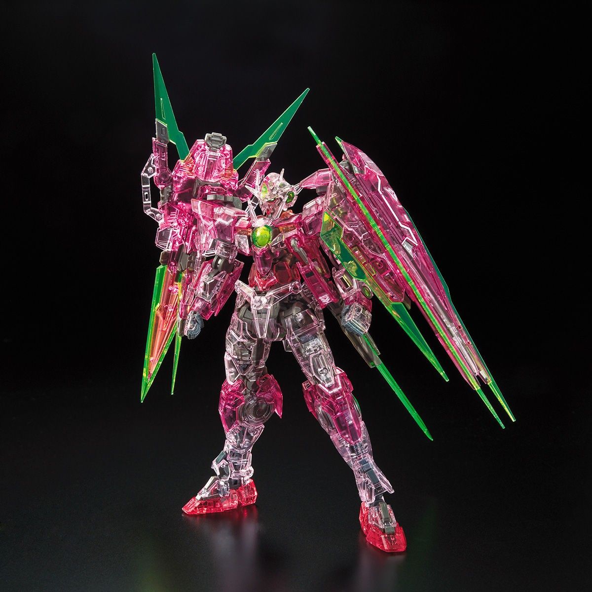 未組立 RG ガンプラまとめ売り ダブルオークアンタ フルセイバー トランザム クリアカラー ガンダムベース限定 ガンプラ