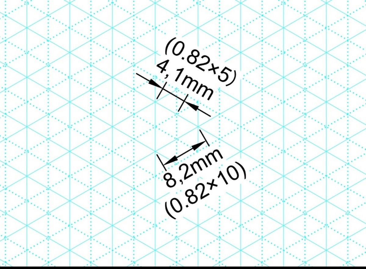 タカラ アイソメトリック グラフ 用紙 A3 4.1mm 50枚 斜眼紙 等角図 等角投影図 斜眼用紙 方眼用紙 方眼 アイソメ