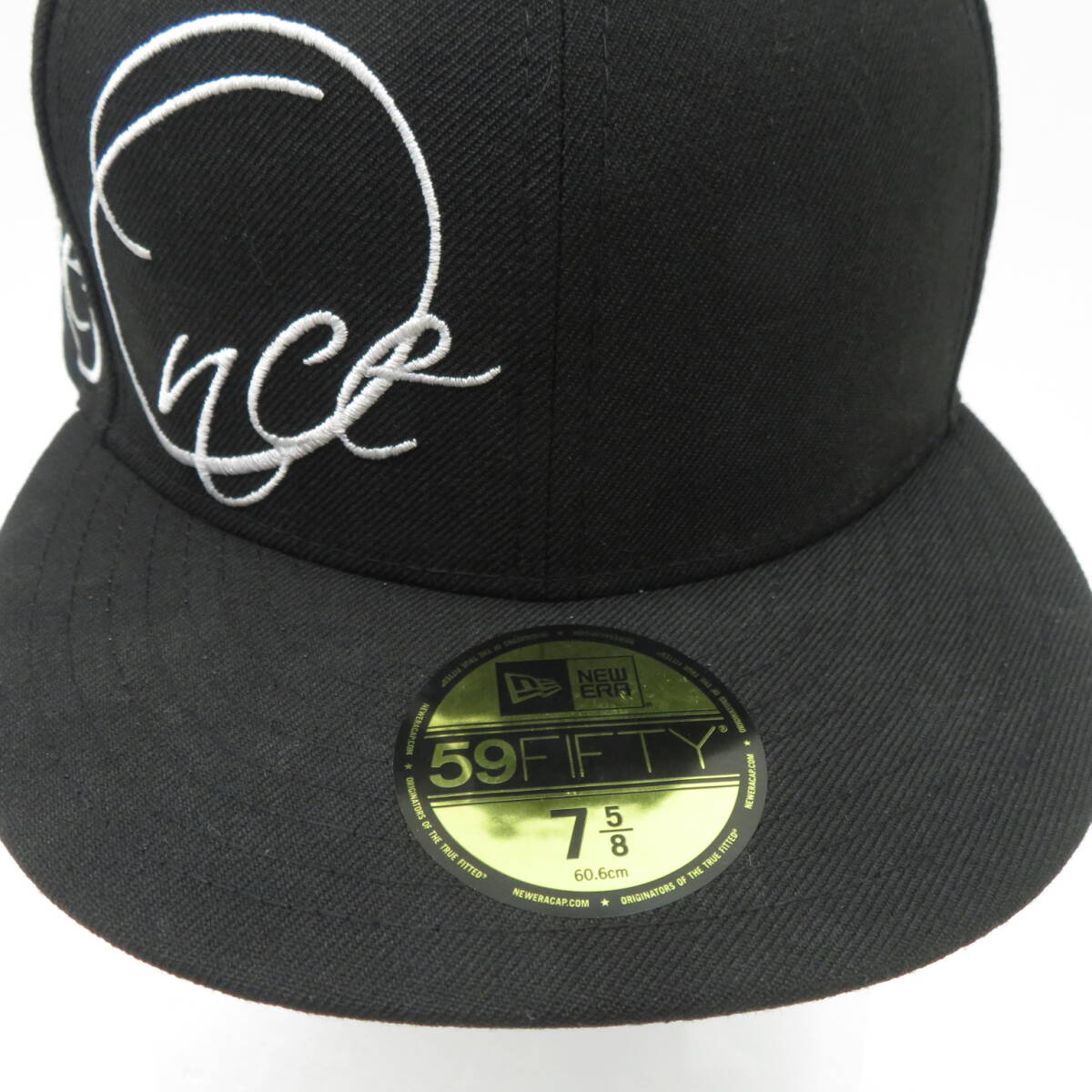 145♭NEW ERA ニューエラ YOLO ONSPOTZ 別注 CAP 59FIFTY ベースボールキャップ 帽子 サイズ：7 5/8　※中古_画像6