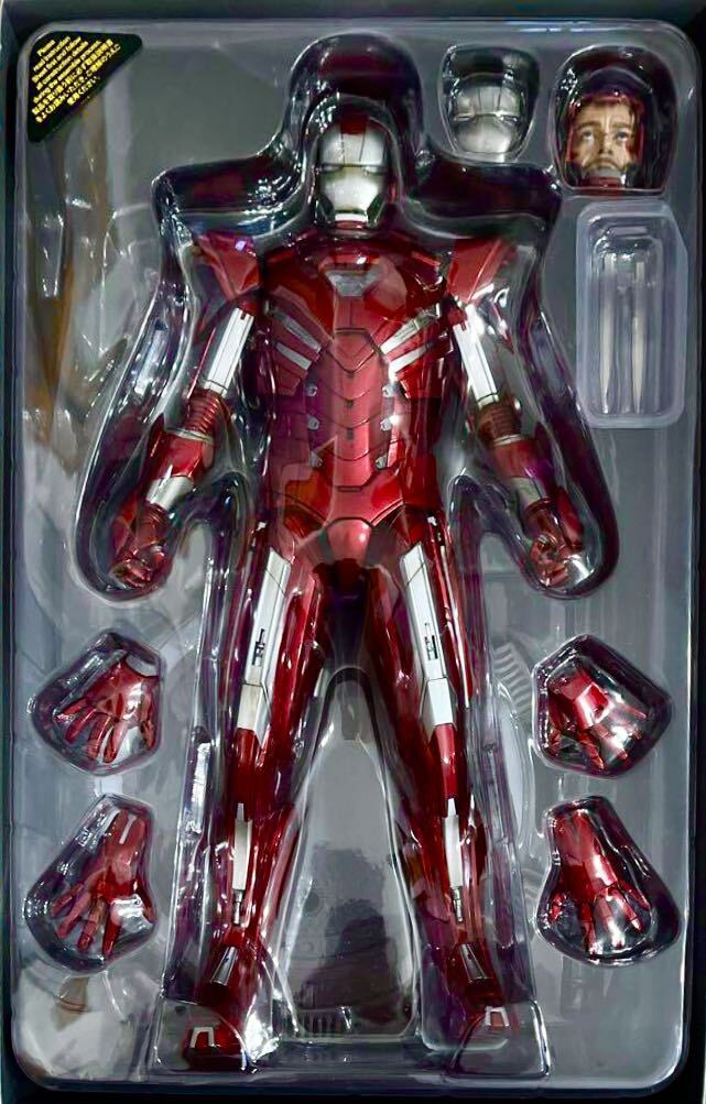 * Movie master-piece Ironman 3 hot игрушки 1/6 шкала Ironman Mark 33 серебряный см .li on фигурка HOT TOYS