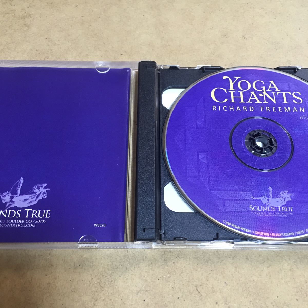 水星価格！2 CD YOGA CHANTS RICHARD FREEMAN SOUNDS TRUE ヒーリング。_画像2