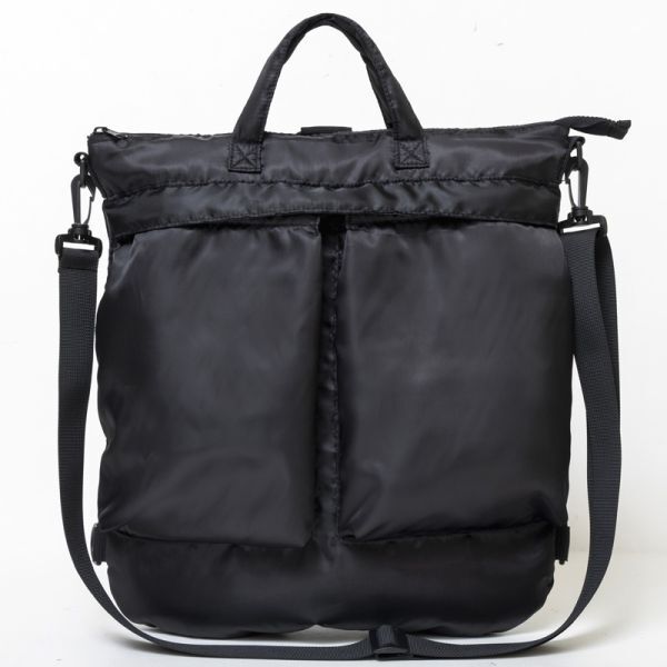 y 215 GUARD HELMET BAG BLACK 肉厚な中綿 軽量3WAYバッグ 送料350円_画像1