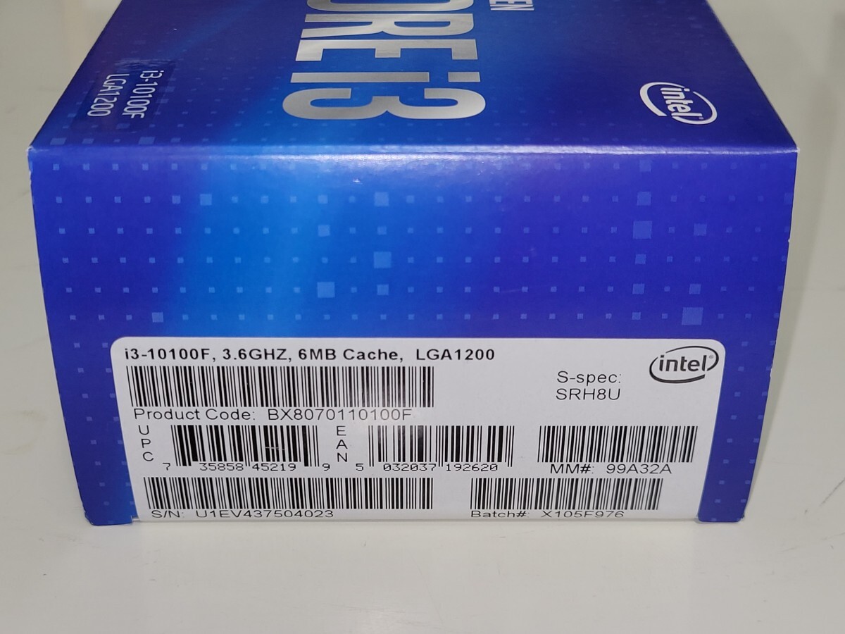 Intel Core i3 10100F BOX 中古品_画像2