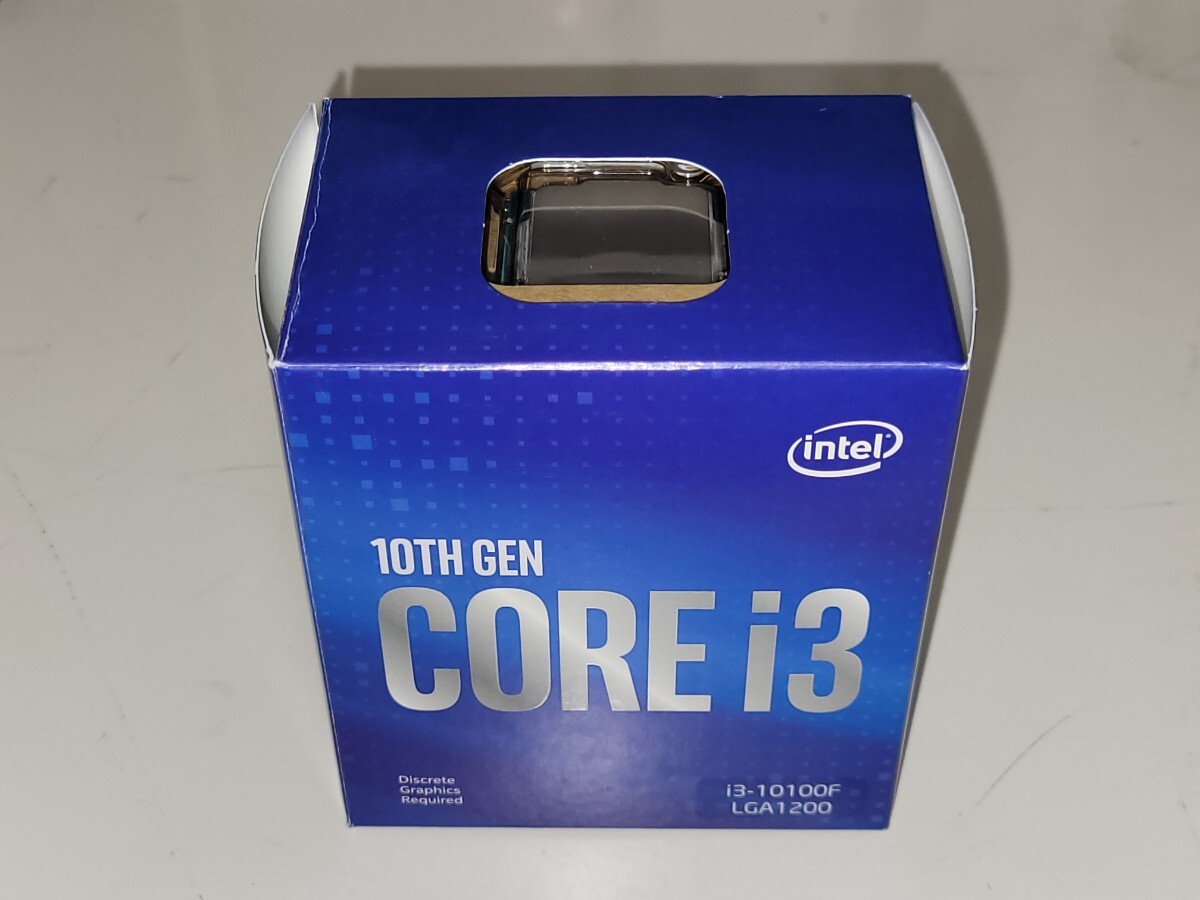 Intel Core i3 10100F BOX 中古品_画像1