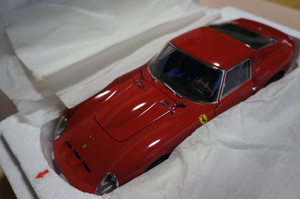 京商 ハイ-エンド モデル 1/18 品番 : No.80433A フェラーリ 250 GTO 1962 （ レッド ） ferrari　Kyosyo_画像4