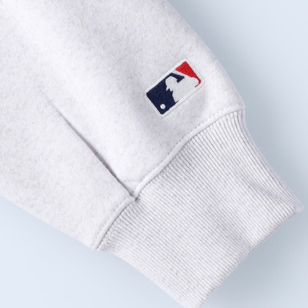 完売品！1点のみ！【M】MLB公式 ドジャース/メッツ/カージナルス　ロゴ刺繍入り　ビッグシルエット裏起毛トレーナー●大谷翔平