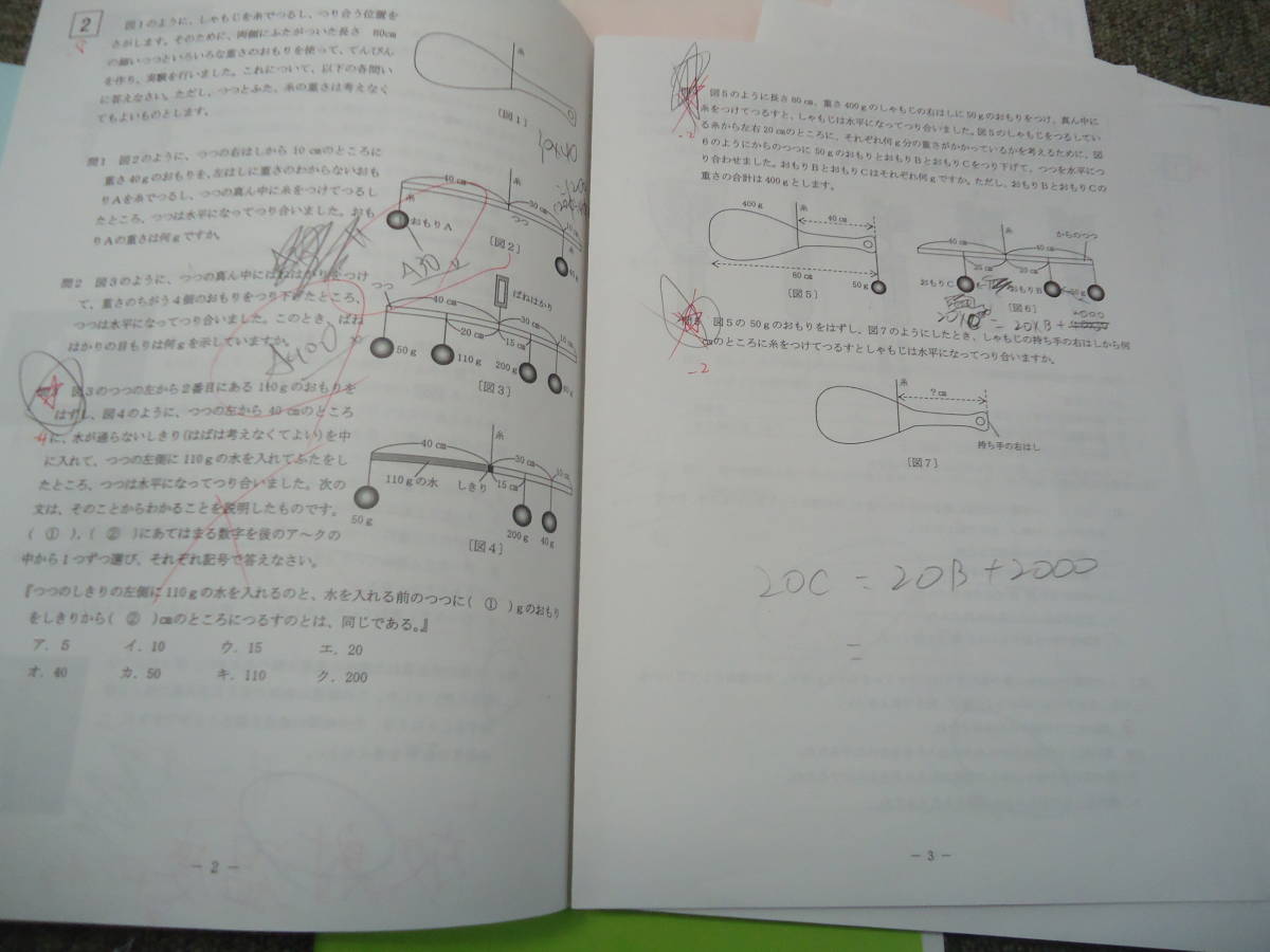 英進館　平成30年度　6年/小6　模試５回（ラサール/西南学院/福大大濠/市内私立中/国私立中オープン_画像6