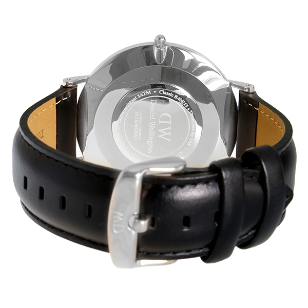 ダニエルウェリントン 腕時計 CLASSIC SHEFIELD 40 シルバー DW00100133 ブラック ブラック_画像3