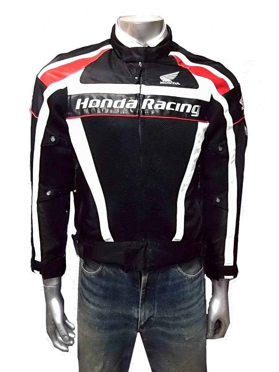 ヤフオク 送料無料 Honda Racing ホンダ メッシュ ライダ