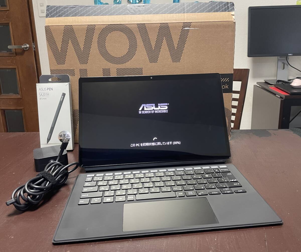 ASUS VIVOBOOK SLATE 13 OLED 256GB SSD 8GB RAM HDR Dolby Vision_画像1