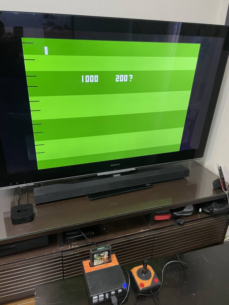Atari 2600 テスト済みゲーム カート CASINO_画像3