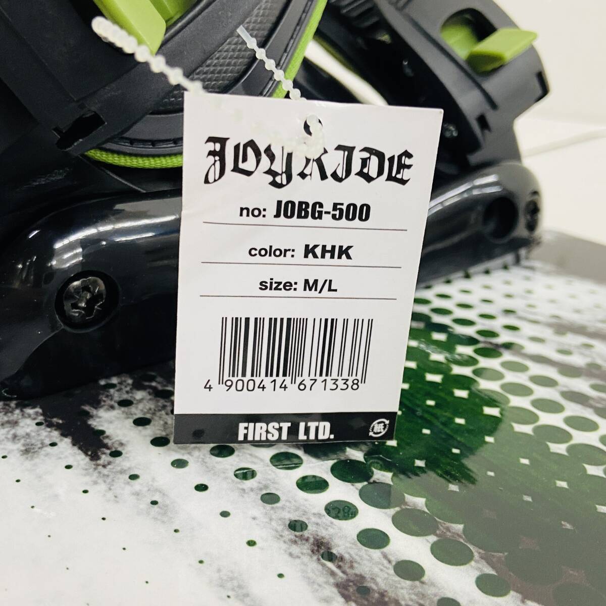 (25037)□JOYRIDE ジョイライド スノーボード/ビンディング JOBG-500 (M/L) 未使用品_画像3