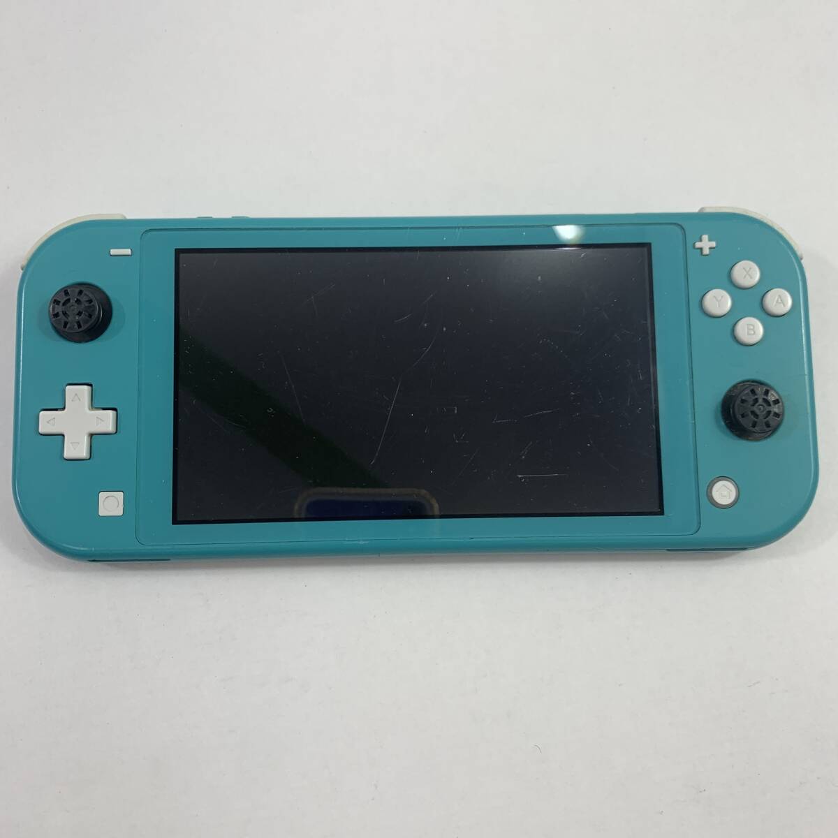 25485)△【1円～】Nintendo switch Lite / ターコイズ 動作不良 破損有 