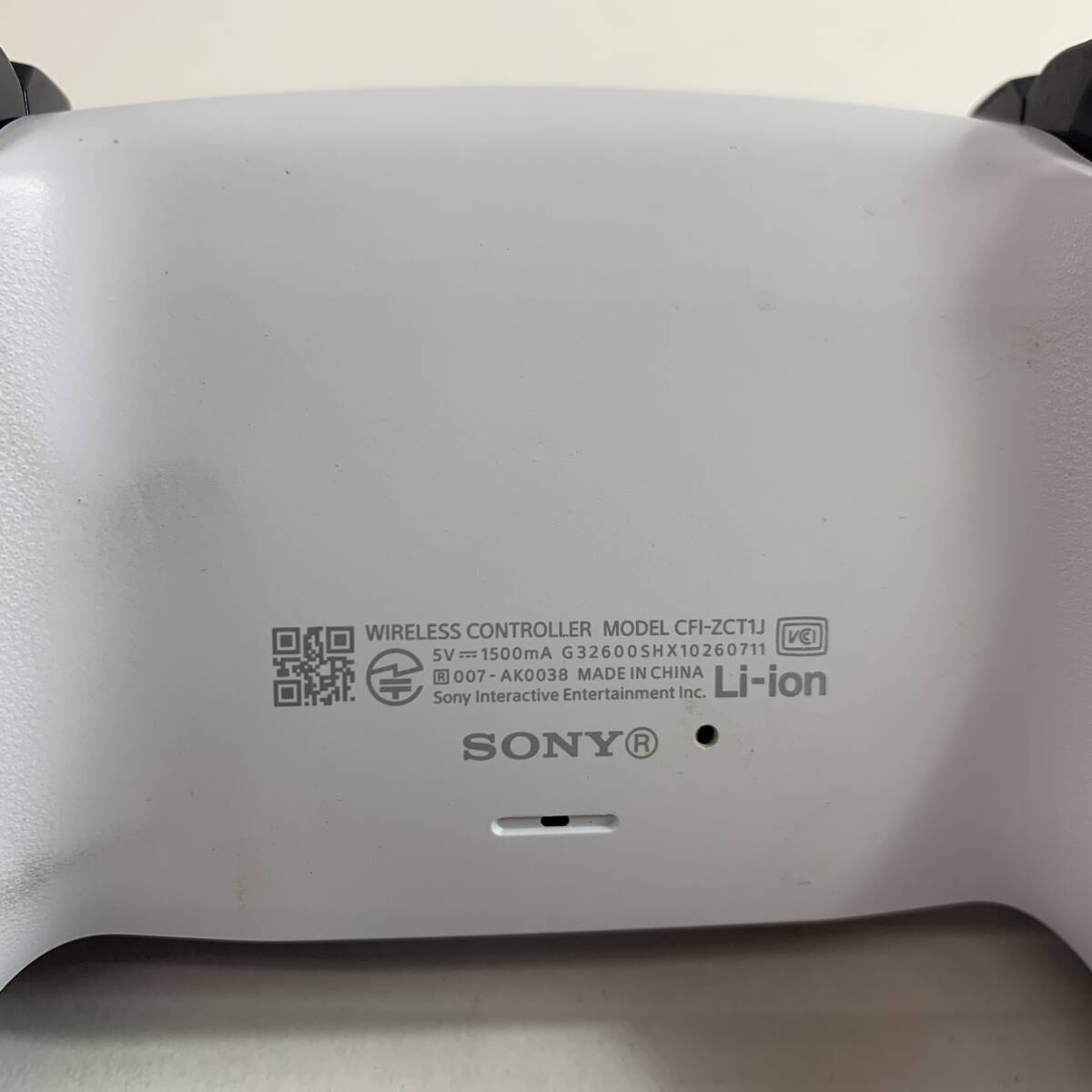(25582) ■ SONY PS5 デュアルセンス ワイヤレスコントローラー CFI-ZCT1J　箱無し　中古品_画像6