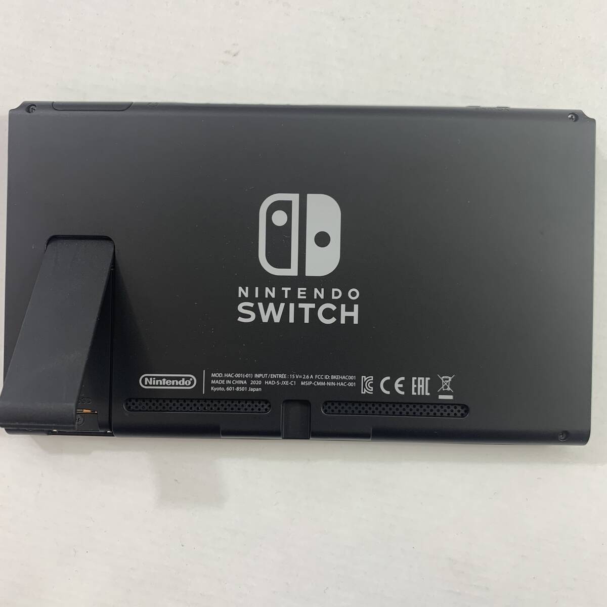 (25488)^[1 jpy ~]Nintendo Switch battery improvement version operation verification ending / box attaching gray / nintendo body beautiful goods secondhand goods 