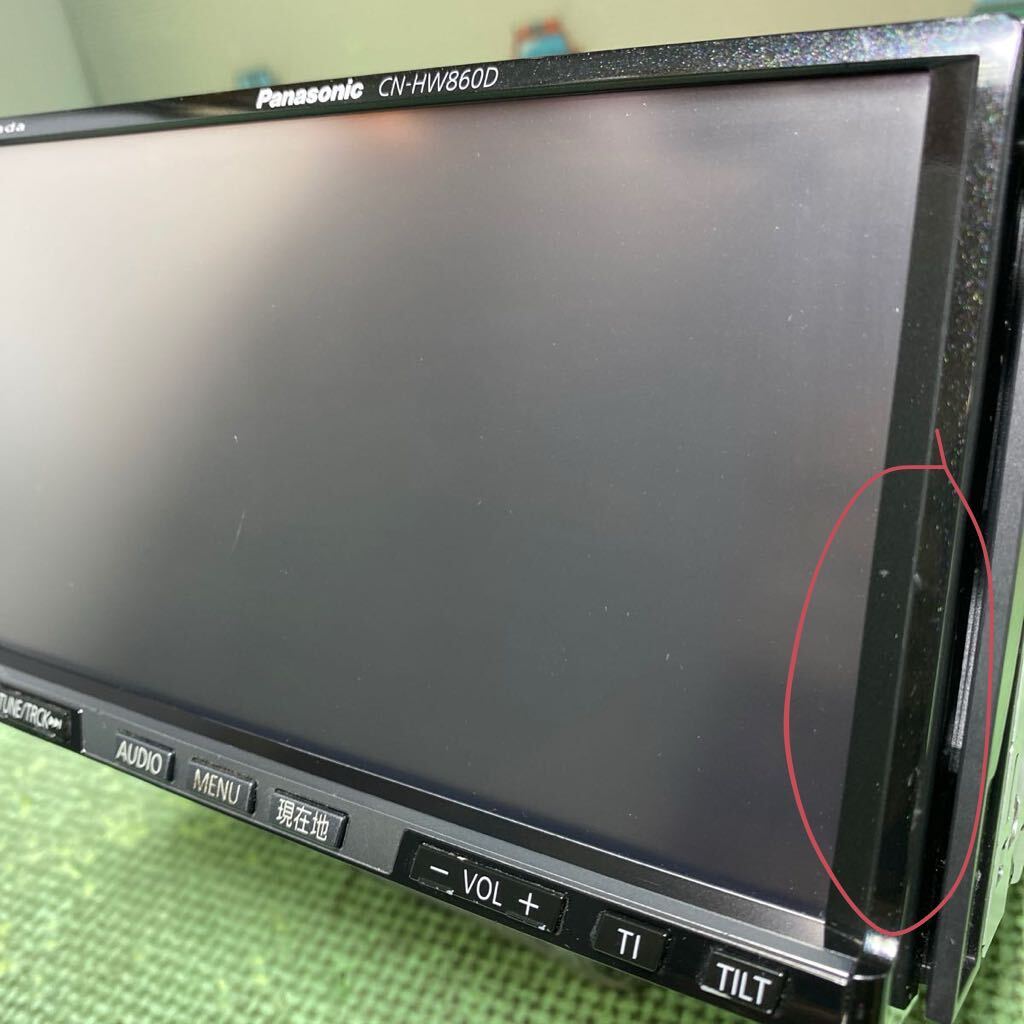 ★保証付動作★ Panasonic パナソニック★CN-HW860D★HDDナビ 地デジフルセグ内蔵 CD/DVD/TV★の画像5