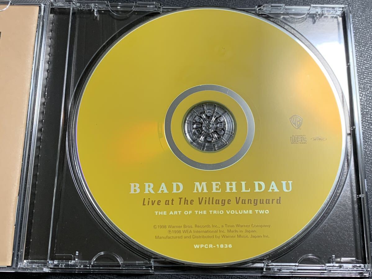 #8/国内盤帯付き/ BRAD MEHLDAU(ブラッド・メルドー) 『LIVE AT THE VILLAGE VANGURD THE ART OF THE TRIO VOLUME TWO』CD、ジャズ、JAZZ_画像4