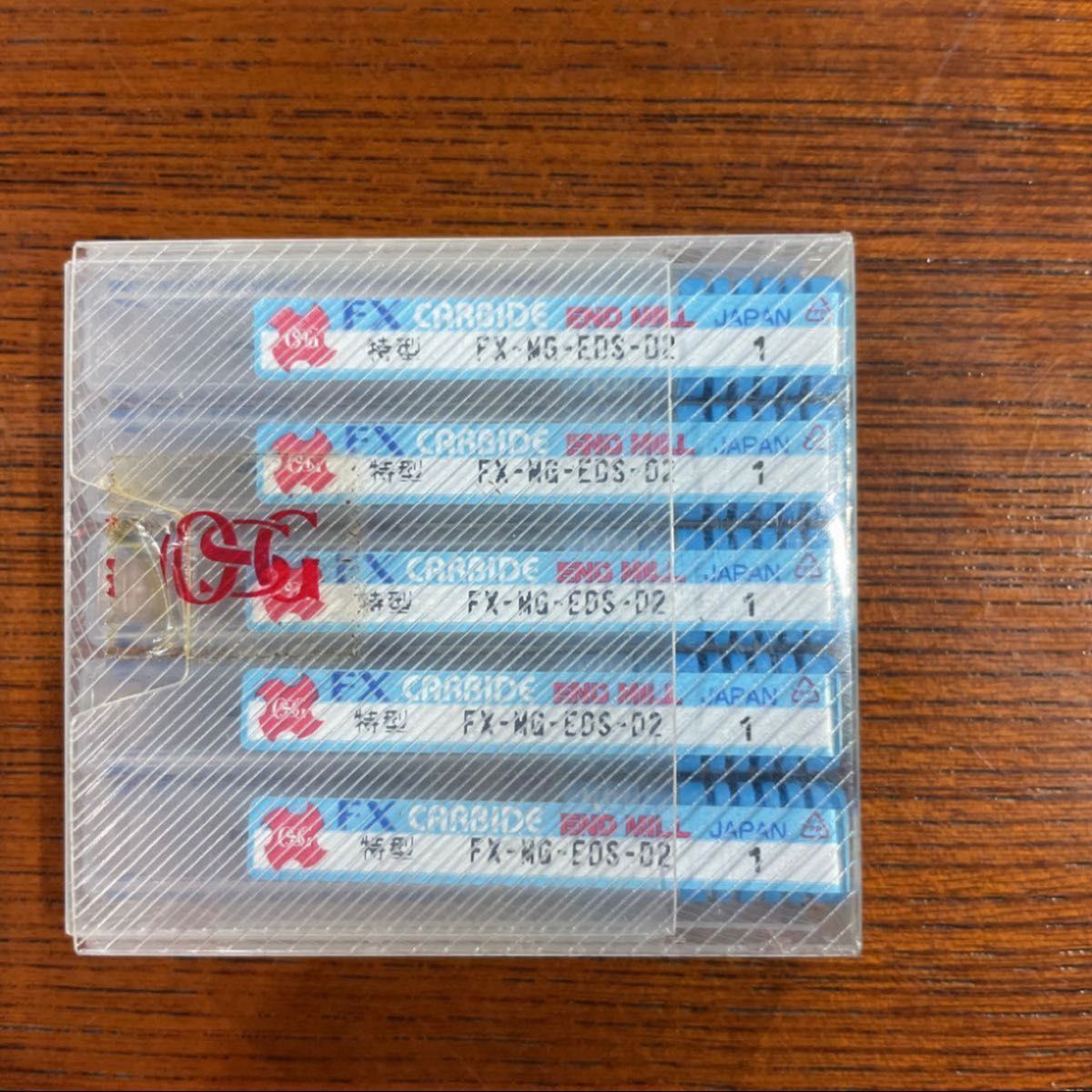 新品未使用 OSG超硬エンドミル 1mm 5本セット