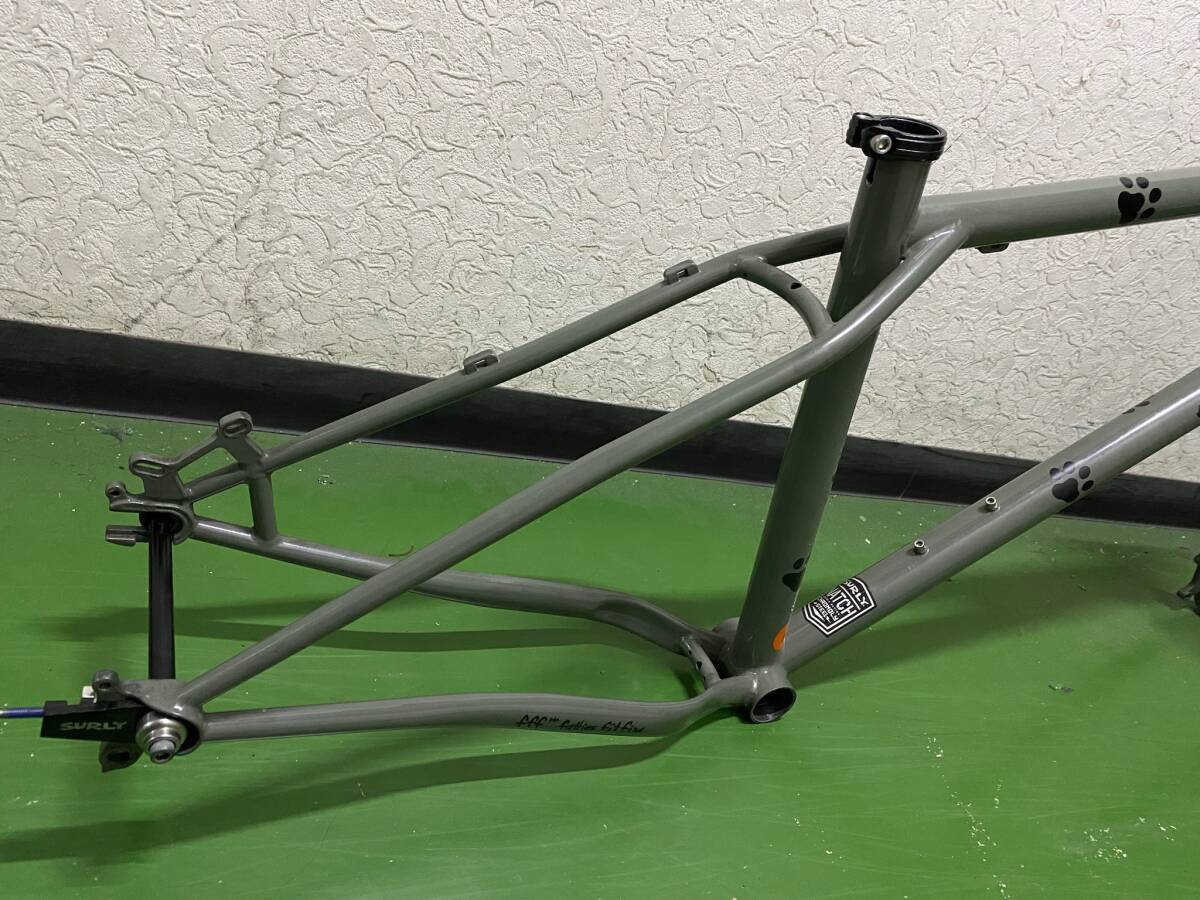 SURLY LOWSIDE Mサイズ MTB フレーム サーリー ロウサイド シングルスピード 1x1 ワンバイワン セミファットの画像2