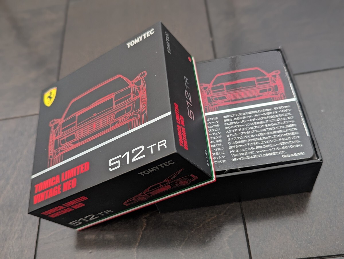 購入後未開封品 TOMYTEC 512TR フェラーリ 赤 トミーテック トミカ トミカリミテッド TOMICA Ferrari テスタロッサ_画像5